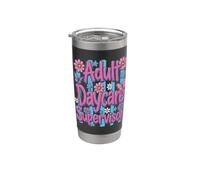Supervisor de guardería para adultos Funny Nurse Life Vaso térmico de acero inoxidable de doble pared