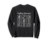 Supervisor de Manualidades Hobby Entusiasta Creative Project Boss Sudadera