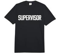 Supervisor Diseño de Texto para Identificación de Liderazgo Comfort Colors Adult Heavyweight T-Shirt