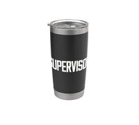 SUPERVISOR Diseño de Texto para Identificación de Liderazgo Vaso térmico de acero inoxidable de doble pared