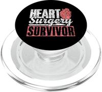 Superviviente De Una Operación De Corazón Cirugía Cardíaca PopSockets PopGrip para MagSafe