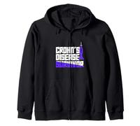 Superviviente - Enfermedad de Crohn Sudadera con Capucha