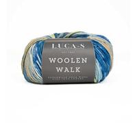 Superwash Sock - Lana para tejer, hilo de 4 capas de 75 % lana pura, 25 % poliamida, 50 g de hilo para tejer a mano