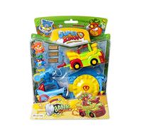 SuperZings - Serie 5 - Blíster Mission Bank Asault (PSZSB216IN40), Incluye 2 Figuras y 2 Vehículos