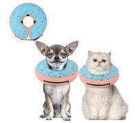 Supet Collar inflable de cono para perros pequeños, cachorros, gatos, cono suave para que los perros y gatos dejen de lamer, collar E, cuello de perro, dona alternativa después de la cirugía