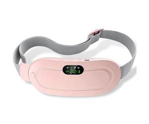 SUPIRING Almohadilla TéRmica Menstrual CinturóN Palacio CáLido Inteligente Alivio del Dolor de Cintura ÚTero Masajeador Abdominal Vibrante CinturóN EléCtrico A