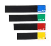 SUPIRING Correa Silenciadora para Platillos de Batería, Almohadilla Silenciadora para Platillos de Batería, Anillo Silenciador para Platillos de 14, 16, 18 y 20 Pulgadas