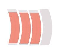 SUPIRING Hair Weaving Shape CC Adhesivo de Doble Cara para Extensiones de Cabello, Reemplazo de Cinta para Extensiones de Cabello (Paquete de 36 Piezas) B