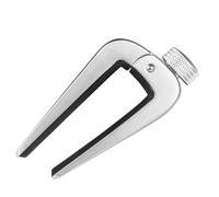 SUPIRING Perilla de Cejilla de Guitarra de Alta Calidad, Cejilla para Ukelele, Violín, Bajo, Accesorios de Guitarra, Instrumentos Musicales, Color Plateado