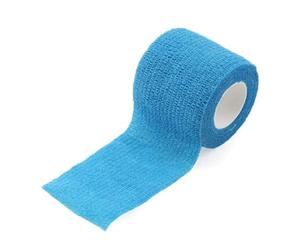 SUPIRING Venda Elástica Deportiva Autoadhesiva para Soporte de Rodillas, Dedos, Tobillos, Palmas y Hombros, 5 cm X 4,5 M, Color Azul