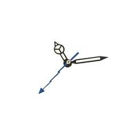 Supkancl El Puntero Tiene un Borde Negro y Tres punteros Blancos. El Puntero Verde Que Brilla en la Oscuridad es Compatible con la instalación de NH35/36/4R.(Lightning Blue)