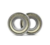 SUPKOUMKBG 10 Uds 608 6200 6201 6202 6203 6204 6205 6206 6207 6208 ZZ 2RS sello de Metal rodamiento rígido de bolas(Zz,6203 17X40X12MM_ABEC 3)