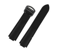 SUPKOUMKBG 16-8mm 18-11mm 20-12m Nylon Canvas Watchband Men Women Leather Buckle Bracelet(Black-black buckle,18.11mm)