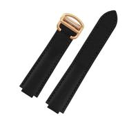 SUPKOUMKBG 16-8mm 18-11mm 20-12m Nylon Canvas Watchband Men Women Leather Buckle Bracelet(Black-rose gold,16.8mm)