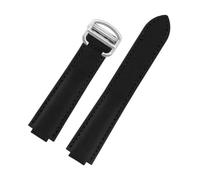 SUPKOUMKBG 16-8mm 18-11mm 20-12m Nylon Canvas Watchband Men Women Leather Buckle Bracelet(Black-steel buckle,20.12mm)