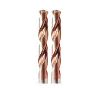 SUPKOUMKBG Taladro de carburo 8xD agujero pasante interior vástago paralelo metal acero de tungsteno recubierto eficiente 8MM(8.2mm)