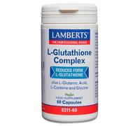 Suplemento antioxidante - L-Glutationa Complex 60 cápsulas Lamberts