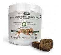Suplemento condroprotector antiinflamatorio para Perro Ortocanis - Glucosamina, Condroitina, MSM, Omega-3, Ácido Hialurónico, Cúrcuma, Boswellia Serrata, Colágeno, Vitamina E y C, Magnesio y Zinc