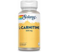 Suplemento de L-carnitina para energía - L-CARNITINE 30 CAPSULAS 500MG SOLARAY