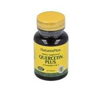 Suplemento de Quercetina Natures Plus Quercetin Plus - Pack 2 Unidades (120 Comprimidos), Formato Ahorro, Complejo con Bromelina, Vitamina C y Bioflavonoides para el Soporte Inmunitario y Respiratorio