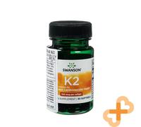 Suplemento De Salud Ósea Y Cardiovascular SWANSON Vitamina K2 100mcg 30 Softgels