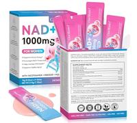 Suplemento Líquido NAD 1000mg con Nicotinamida Ribosida, Resveratrol y Quercetina, Líquido Orgánico Puro para Antienvejecimiento, Energía y Concentración