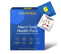 Suplemento multivitamínico diario con 22 vitaminas y minerales - para la energía y el sistema inmunitario - con vitamina C, D, B12, E, A, B6, K, biotina y zinc - Men's Total Health Pack (30 unidades)