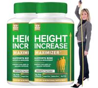 Suplemento Natural Para Crecer Más Alto, Suplemento Para El Crecimiento En Altura Y Vitaminas Para El Crecimiento (2 piezas)