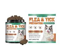 Suplemento Nutricional Para Gatos | Tabletas Masticables Calmantes Y Saludables - Salud De La Piel Y El Pelaje Del Gato,Para Nutrición General Interior Diaria Y Rutina De Aseo Personal Para Gatitos