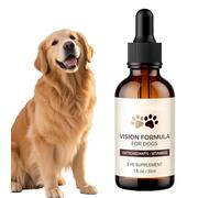 Suplementos para Cachorros, Líquido Inmune Hidrosoluble, Gotas Nutritivas de 60 ml para la Salud Visual Canina, para Razas Pequeñas y Medianas Adultas, Uso Diario, Entrenamiento y Viaje