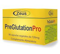 Suplementos Zeus PREGLUTATIONPRO | Contribuye a proteger a las células frente al daño oxidativo | Complemento Alimenticio a base de Aminoácidos, L-Glutatión y Selenio | 90 Caps Veg