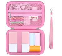 Supmay BOFIDAR - Funda rígida de transporte para cámara infantil, juguetes de impresión instantánea, 1080P, funda de almacenamiento para cámara imprimible con bolsillo de malla para papel fotográfico