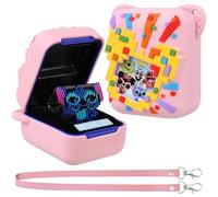 Supmay Funda de silicona para juguete interactivo Bitzee Disney, bolsa protectora de silicona suave, funda protectora para accesorios electrónicos virtuales Bitzee, rosa