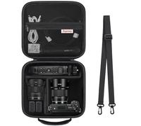 Supmay Funda de transporte para cámara digital Sony Alpha ZV-E10/ ZV-E10 II/ZV-E1/ a6400/ a6700/ a6100/ a6000/ a6500/ a6600, kit de almacenamiento para cámara Vlog, soporte de almacenamiento para