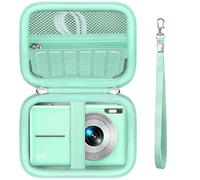 Supmay Funda de transporte para CAMKORY/para Lecnippy/para Lecran/para cámara digital ROQIOO, soporte de almacenamiento para cámara digital de apuntar y disparar, bolsa de viaje con bolsillo de malla