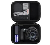 Supmay Funda rígida de transporte para máquina etiquetadora NIIMBOT B1, soporte de viaje para impresora de etiquetas térmica, compatible con cinta de etiquetas, cable de carga, manual de usuario