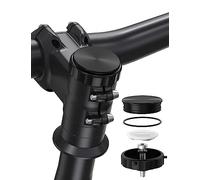 SUPMEGA Soporte de Bicicleta AirTag, Soporte Oculto de la Tapa del Vástago de la Bicicleta para AirTag, Accesorio Antirrobo del Rastreador GPS de la Bicicleta Impermeable AirTag Bike Holder