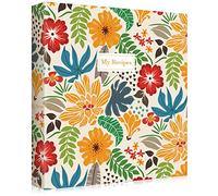 SUPMIND Carpeta de recetas de 8.5 x 11 pulgadas, 3 anillas, página completa, para hacer tu propia carpeta de libros de cocina con protectores de páginas de plástico, papel de impresión a color y