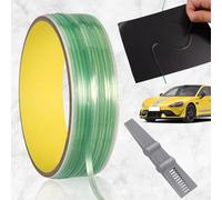 SUpoetry Cinta Sin Cuchillos, Cinta de Corte de Película de Vinilo Sin Cuchillos, con Escobilla de Goma para Película, para Envolver Automóviles, Película de Vinilo 3,5 mm x 5 m