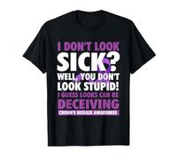 Supongo Que Las apariencias Pueden engañar - Conciencia sobre la Enfermedad de Crohn Camiseta