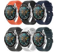 Supore Correa Compatible con Huawei Watch GT2 46mm/Huawei Watch GT3 46mm/Watch GT 46mm/Watch GT Active/Watch 2 Pro/Honor Watch Magic/Galaxy Watch 46mm/Gear S3/Gear 2, Correa de Silicona de 22 mm