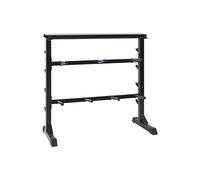Suporte Para Halteres Com 7 Suportes E 8 Ganchos 300 Kg Aço Vidaxl Aço - Soporte Para Mancuernas MKP