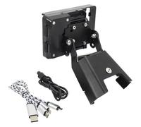 Suporte Telemóvel Moto para Ducati para Multistrada 950 S Placa De Navegación Navegador GPS para Móvil Motocicleta Soporte Teléfono Inteligente(Black 2)