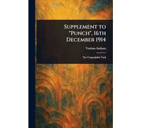 Supplement to "Punch", 16th December 1914