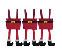 Supplies Treat Bags, Felt Christmas Goodies Bags, Christmas Goodies Bags, 3X Supplies Treat Organizer Bag, Felt Goodies Bags with 2 Long Legs for Kids Christmas Party