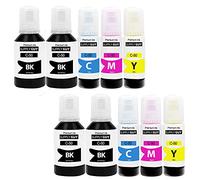 Supply Guy 10x Tinta Compatible con Canon GI-50 Multipack para Pixma G5050 G6050 G7050