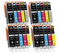 Supply Guy 20 Cartuchos de Tinta con viruta Compatible con Canon PGI-570 / CLI-571 para Pixma MG7700 MG7750 MG7751 MG7752 MG7753 TS8000 TS8050 TS8051 TS8052 TS8053 TS9000 TS9050 TS9055