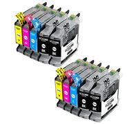 Supply Guy Cartuchos de Tinta LC223XL compatibles con Brother LC 223 LC223XL para MFC-J5320DW MFC-J480DW DCP-J562DW DCP-J4120DW MFC-J5620DW (10 Cartuchos de Tinta)