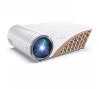 Support 1080P Led Projector 4000 Lumens HDMI Compatible USB VGA AV Portable Cinema Projector (Color : Basic Version Size : 250x171x79mm) (Mini pc Version)