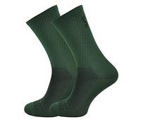 Support Calcetines de Ciclismo para Hombres tecnología Transpirable Fibra Antideslizante Divertidos Unisex Ciclistas para Senderismo, Caminata, Escalada, Ciclismo, Green's 42-44 EU